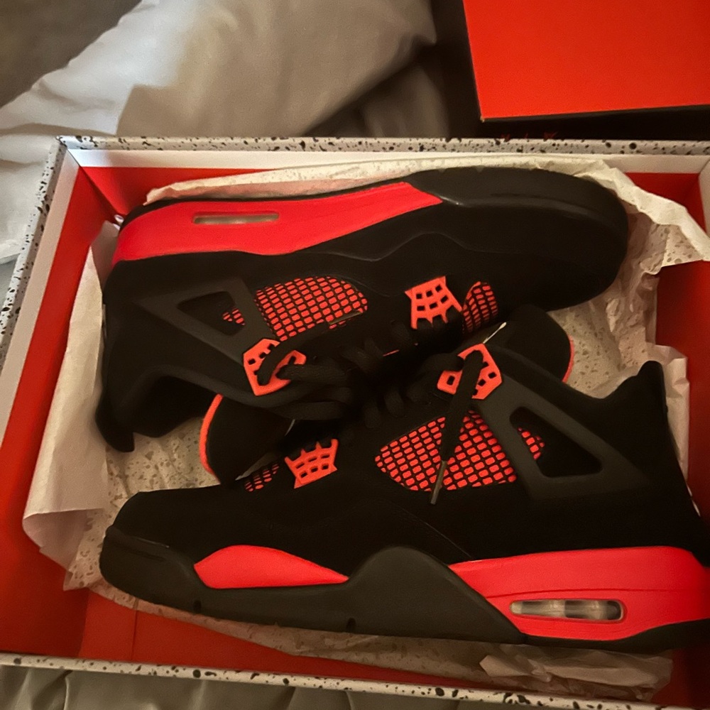 They are Jordan 4s and they are brand new